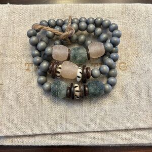 Set of 3 Twine & Twig bracelets never worn